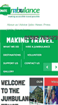 Mobile Screenshot of jumbulance.org.uk